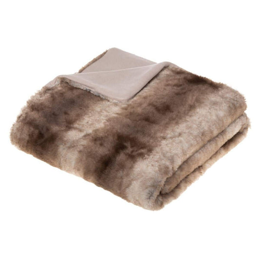  Plaid Grizzli Fausse Fourrure 120x160 Atmosphera