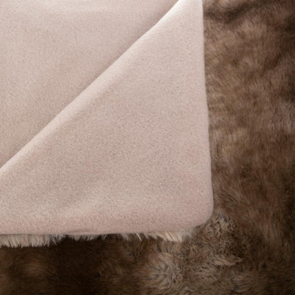  Plaid Grizzli Fausse Fourrure 120x160 Atmosphera