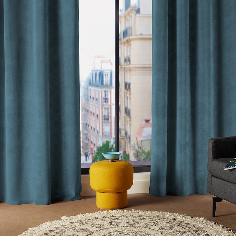  Rideau Bleu Lilou 140x260 Atmosphera