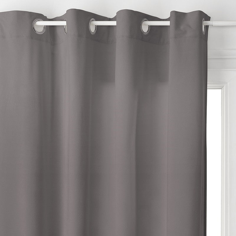  Rideau Gris Foncé Lilou 140x260 Atmosphera
