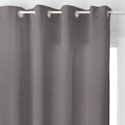  Rideau Gris Foncé Lilou 140x260 Atmosphera