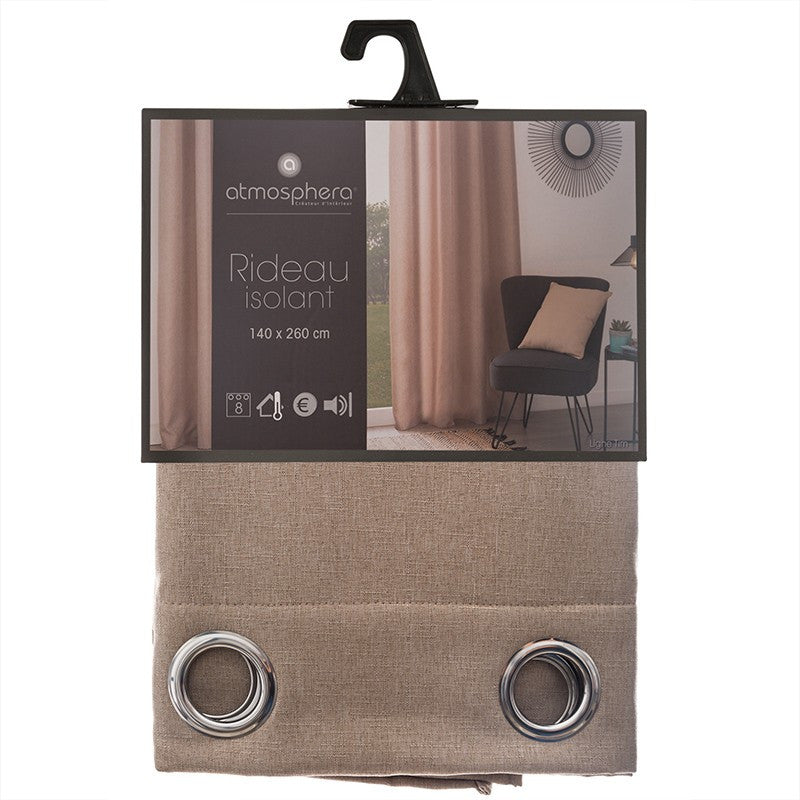  Rideau Isolant Tim Lin 140x260 Atmosphera
