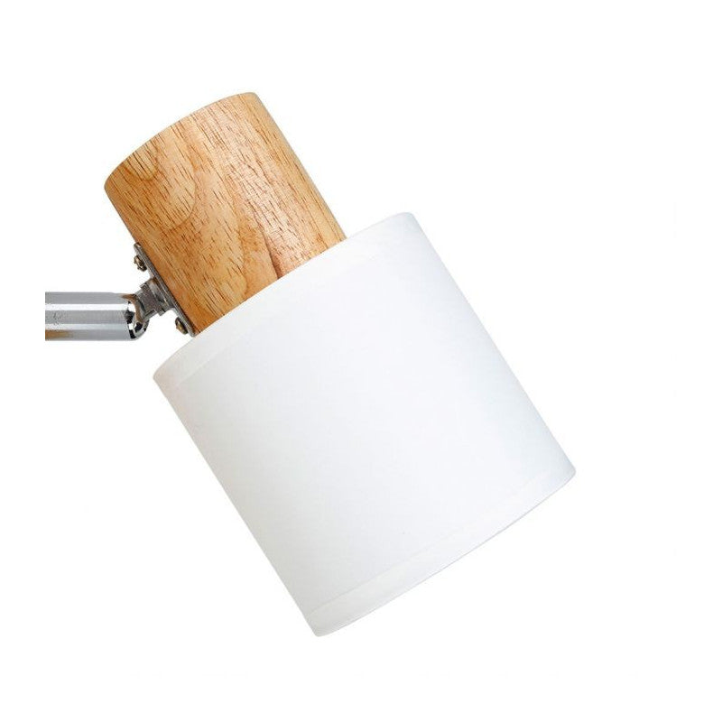  Spot Aria En Bois Et Tissu Blanc Ostaria