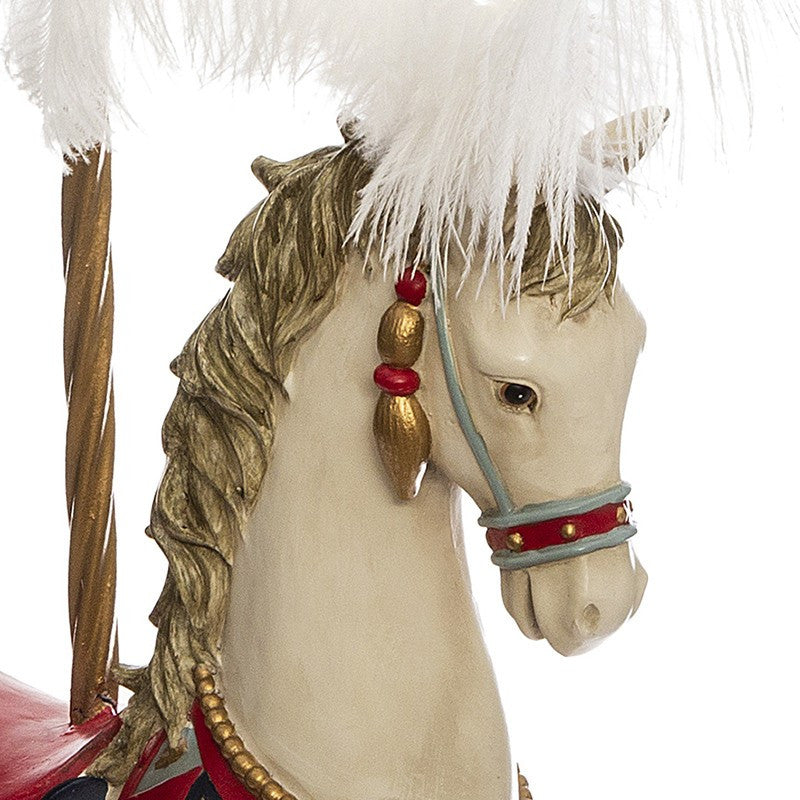 ATMOSPHERA Statue Cheval De Cirque 53 Cm En Résine