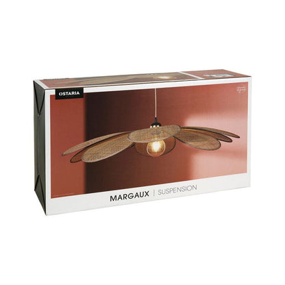 Suspension Bambou Grande Margaux 90cm Ostaria