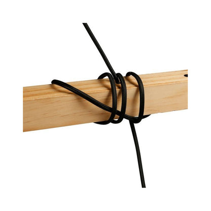  Suspension Indus Barre En Bois 3 Cordons Ostaria