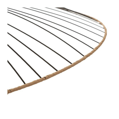  Suspension Métal Et Rotin Alara D69 Atmosphera