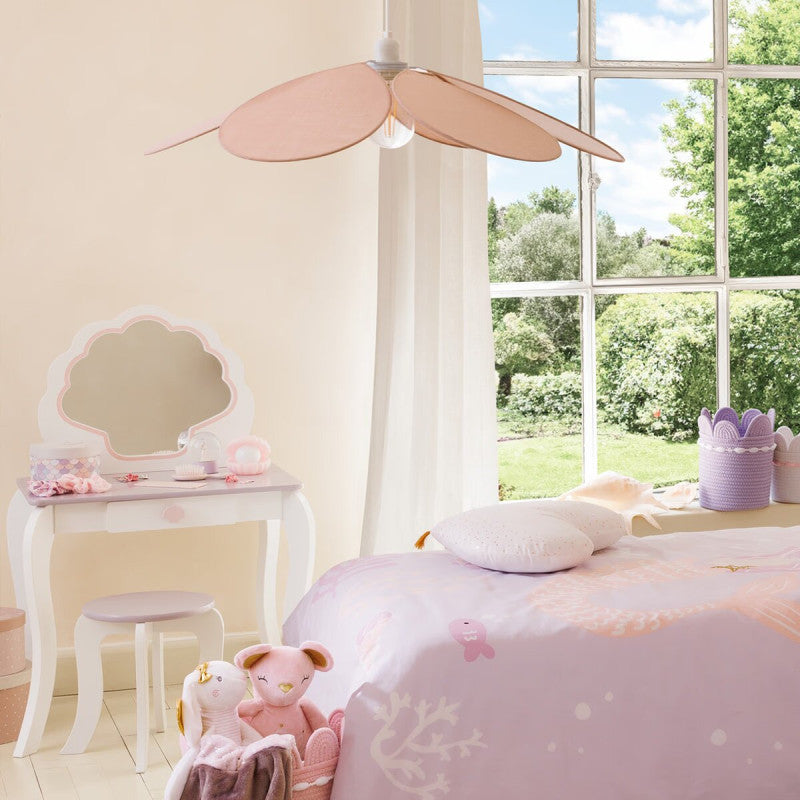  Suspension Pétales D72 Rose Naya Atmosphera