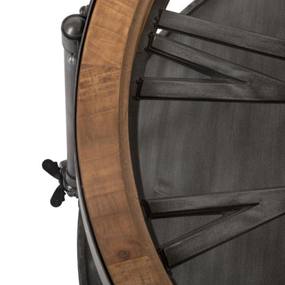  Table Basse Chrono Ronde Noire Atmosphera