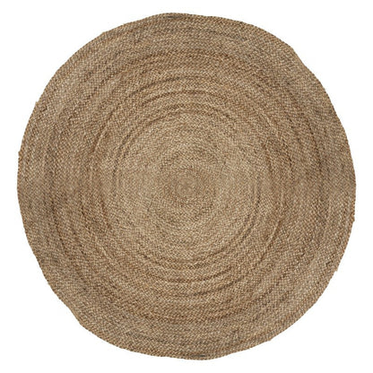  Tapis En Jute Rond D120 Naturel Atmosphera