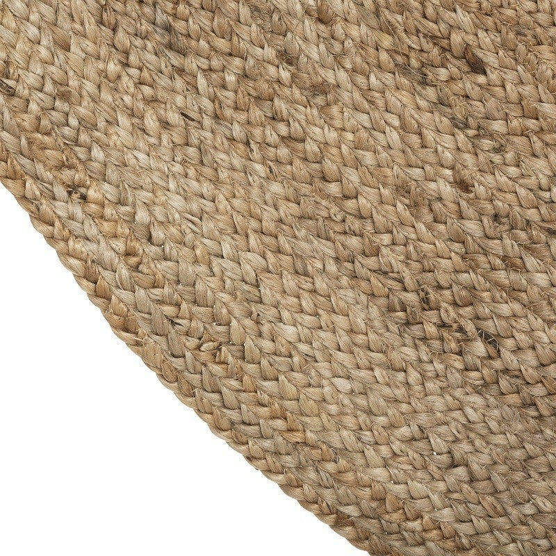  Tapis En Jute Rond D120 Naturel Atmosphera