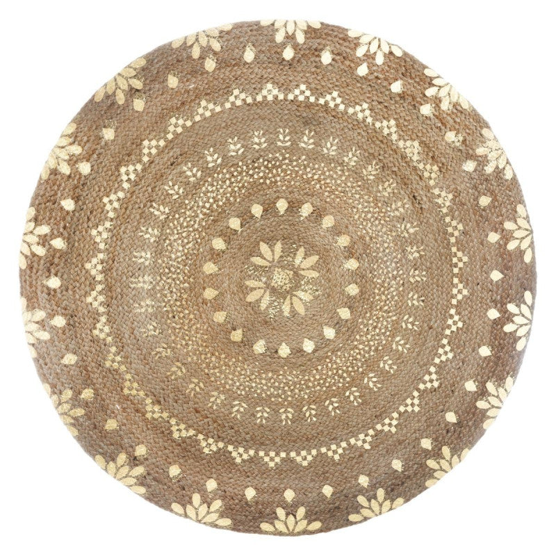  Tapis En Jute Rond Shine Atmosphera