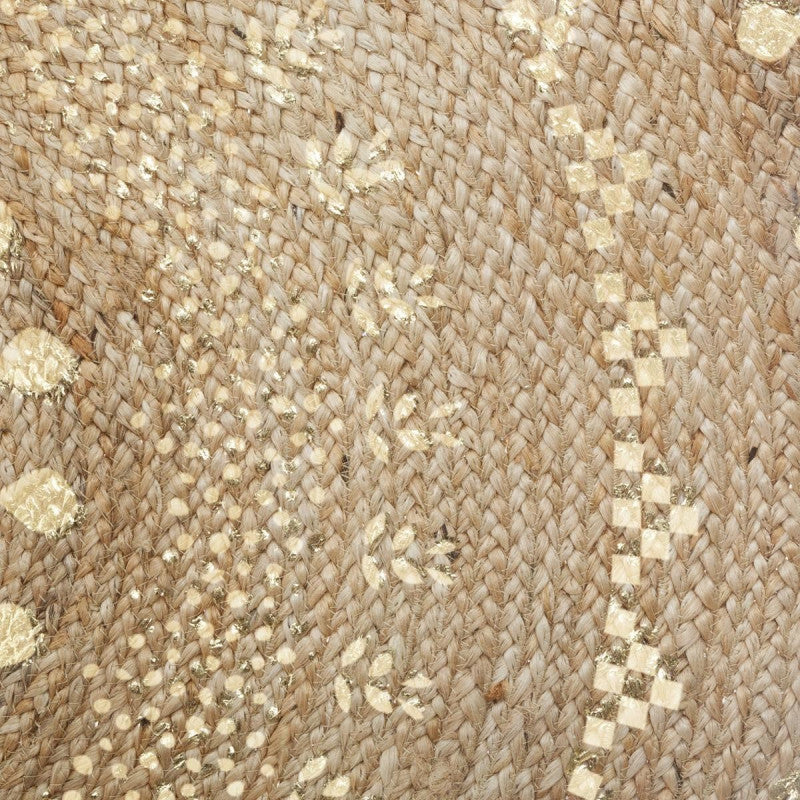  Tapis En Jute Rond Shine Atmosphera