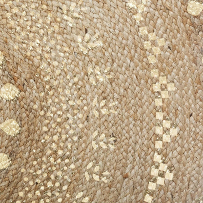  Tapis En Jute Rond Shine Atmosphera