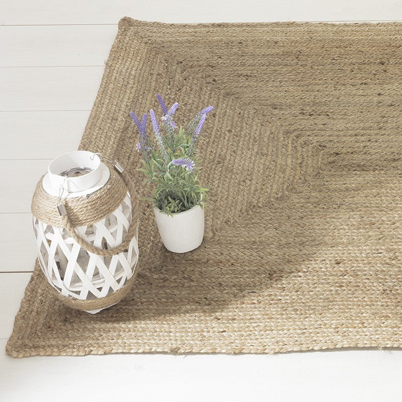  Tapis Jute Naturel Rectangulaire 120x170 Atmosphera