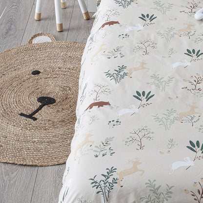  Tapis Jute Tête D'ourson D100 Atmosphera