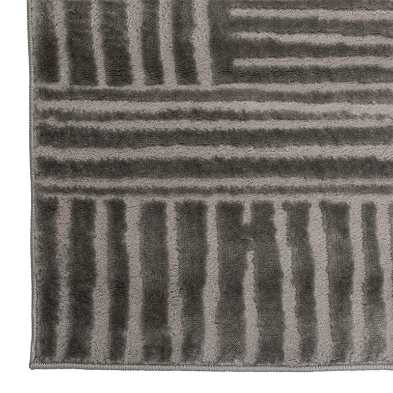  Tapis Relief 120x170 Jana Gris Atmosphera