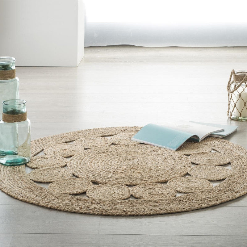  Tapis Rond Ajouré En Jute Atmosphera