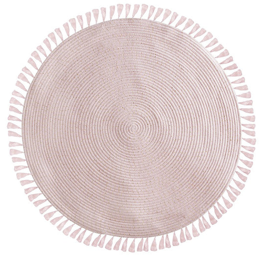  Tapis Rose D90 à Franges Atmosphera