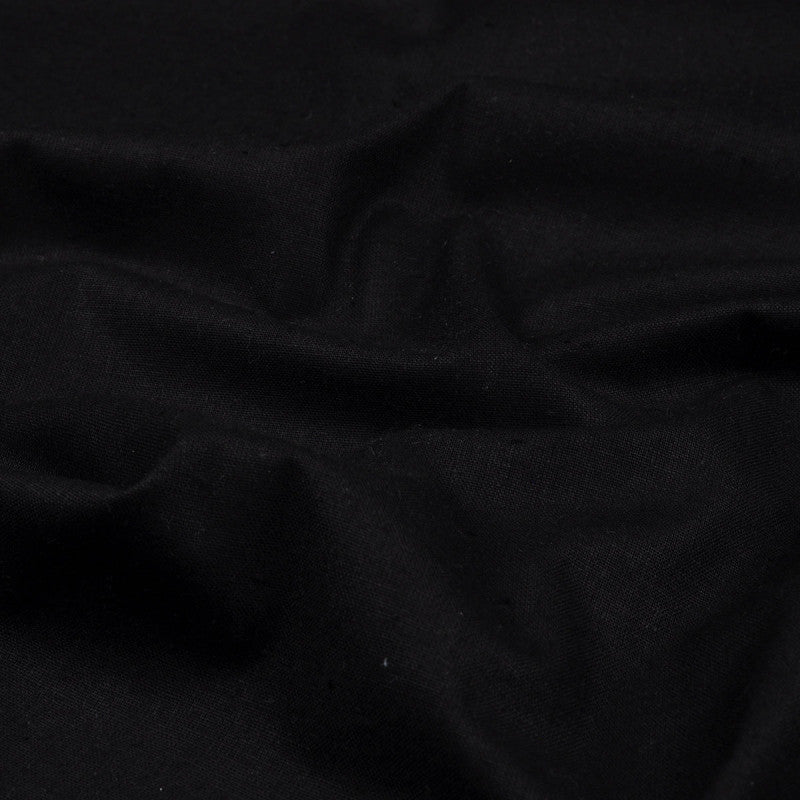  Tissu Cretonne Aquitaine 155cm 138g Noir