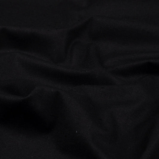  Tissu Cretonne Aquitaine 155cm 138g Noir