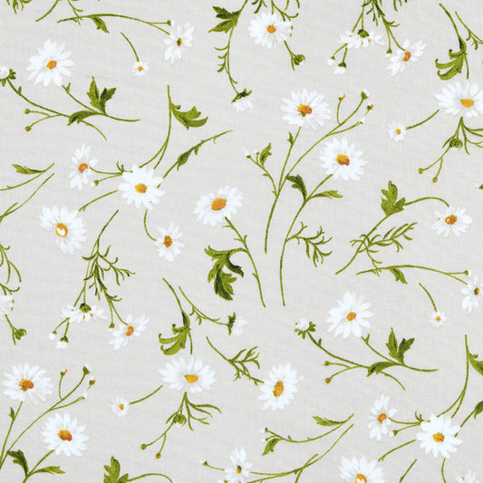  Tissu Cretonne Ilona 160cm 140g Fleuri