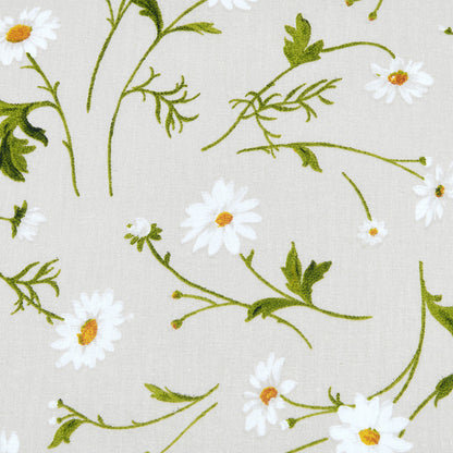  Tissu Cretonne Ilona 160cm 140g Fleuri