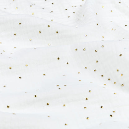  Tissu Double Gaze Brillegaze 135cm 120g Blanc