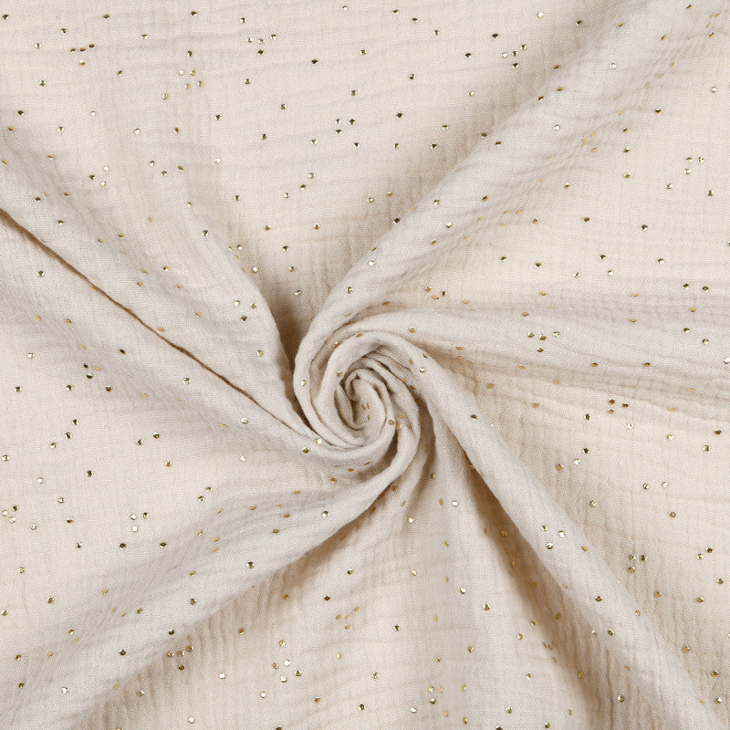  Tissu Double Gaze Brillegaze 135cm 120g Lin