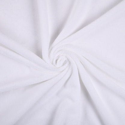  Tissu éponge Tibamboo 140cm 240g Blanc