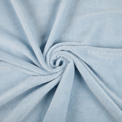  Tissu éponge Tibamboo 140cm 240g Bleu Ciel