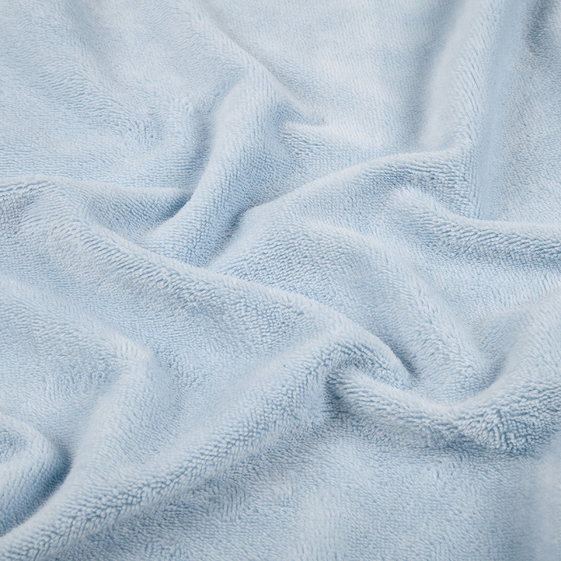  Tissu éponge Tibamboo 140cm 240g Bleu Ciel