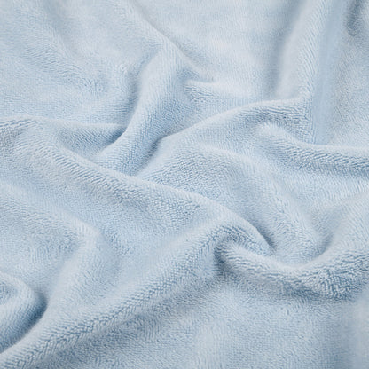  Tissu éponge Tibamboo 140cm 240g Bleu Ciel