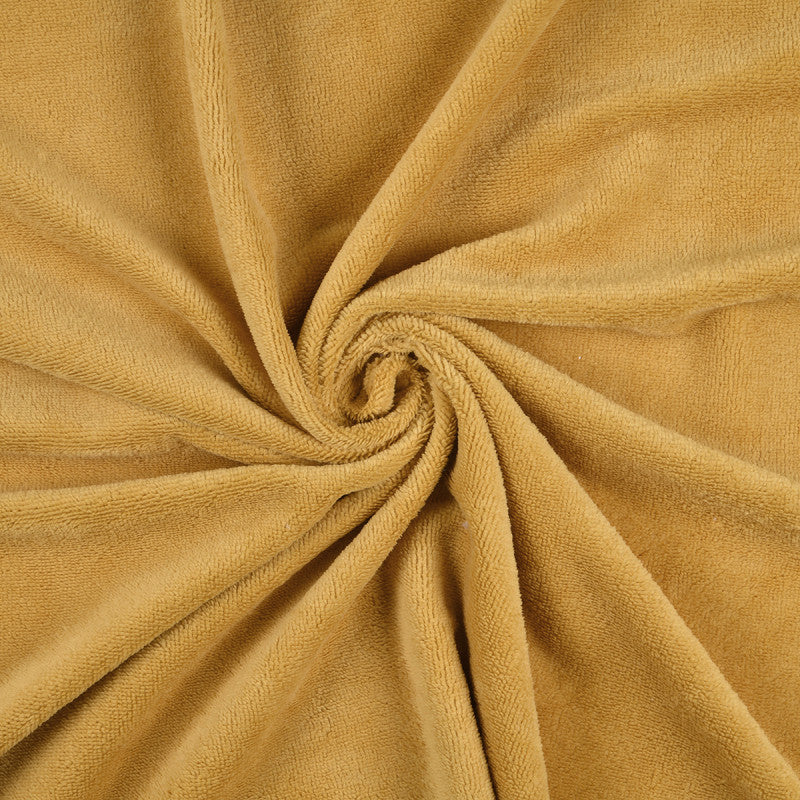  Tissu éponge Tibamboo 140cm 240g Moutarde