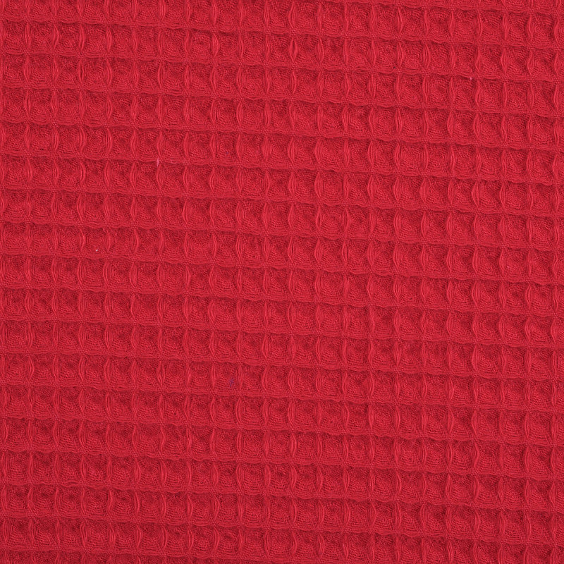  Tissu Nid D'abeille Spa 152cm 230g Rouge