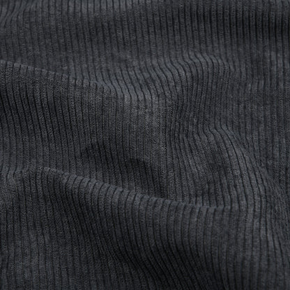  Tissu Velours Antonin 145cm 260g Anthracite