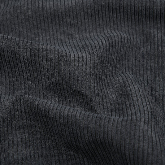  Tissu Velours Antonin 145cm 260g Anthracite