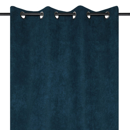  Tissu Velours Antonin 145cm 260g Bleu Pétrole