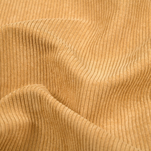 Tissu Velours Antonin 145cm 260g Jaune Curry