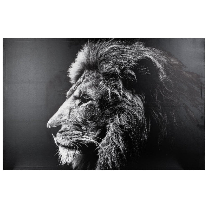  Toile Imprimée Lion 78x118 Cm Atmosphera