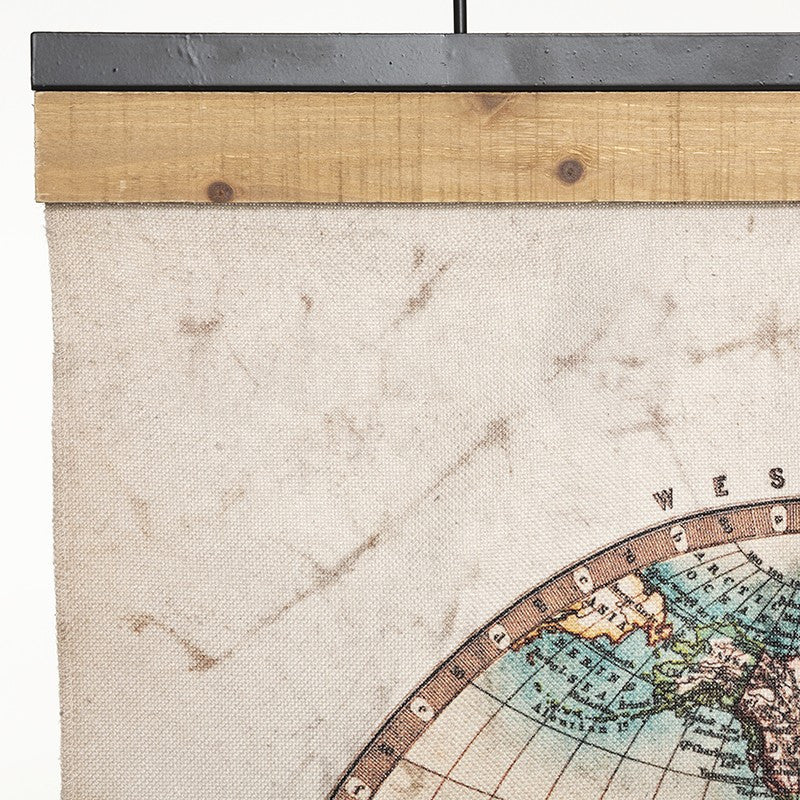  Toile Suspendue Monde Wild 100x78 Atmosphera